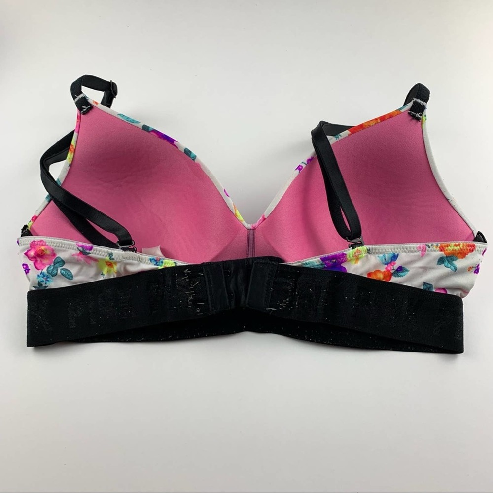 PINK Victoria’s Secret Wireless Lightly Lined Bra 34B #6021 - Picture 4 of 11